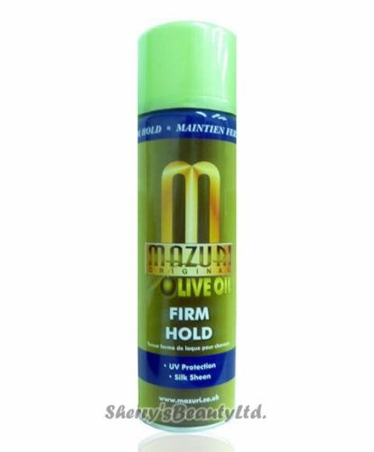 Mazuri Organics Olive Oil Firm Hold Spray (500ml)