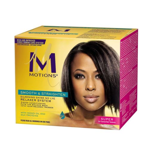 Motions Smooth and Straighten Silkening Shine No-Lye Relaxer - Super