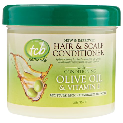 TCB Naturals Hair & Scalp Conditioner, Olive Oil 10 oz.