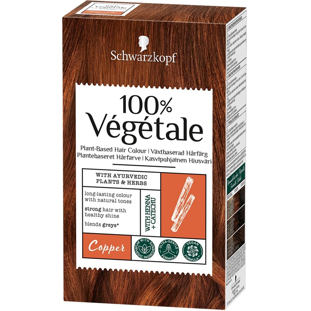 Schwarzkopf 100% Vegetal Natural Hair Coloration Dye Various Colours