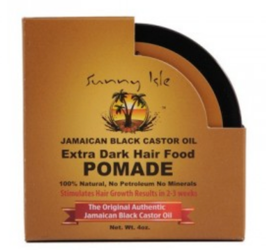 Sunny Isle Extra Dark Jamaican Black Castor Oil Extra Dark Hair Food Pomade - 4 Oz