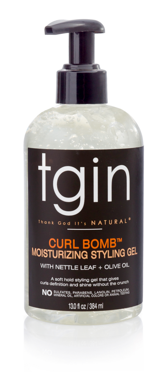 TGIN Curl Bomb Moisturizing Styling Gel - 13 Oz