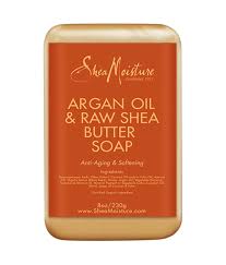 Shea Moisture Argan Oil & Raw Shea Butter Soap 8oz
