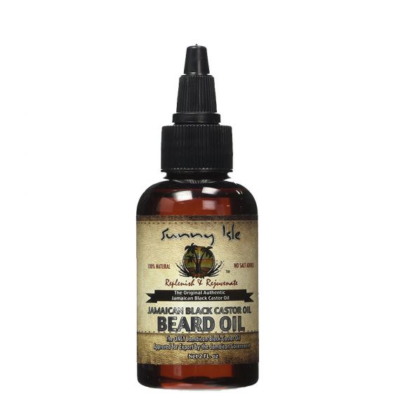 Sunny Isle Jamaican Black Castor Beard Oil - 2 Oz
