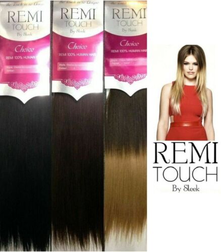 Sleek Remi Touch Choice 100% Premium Human & Remy Hair blend Weave. 18"
