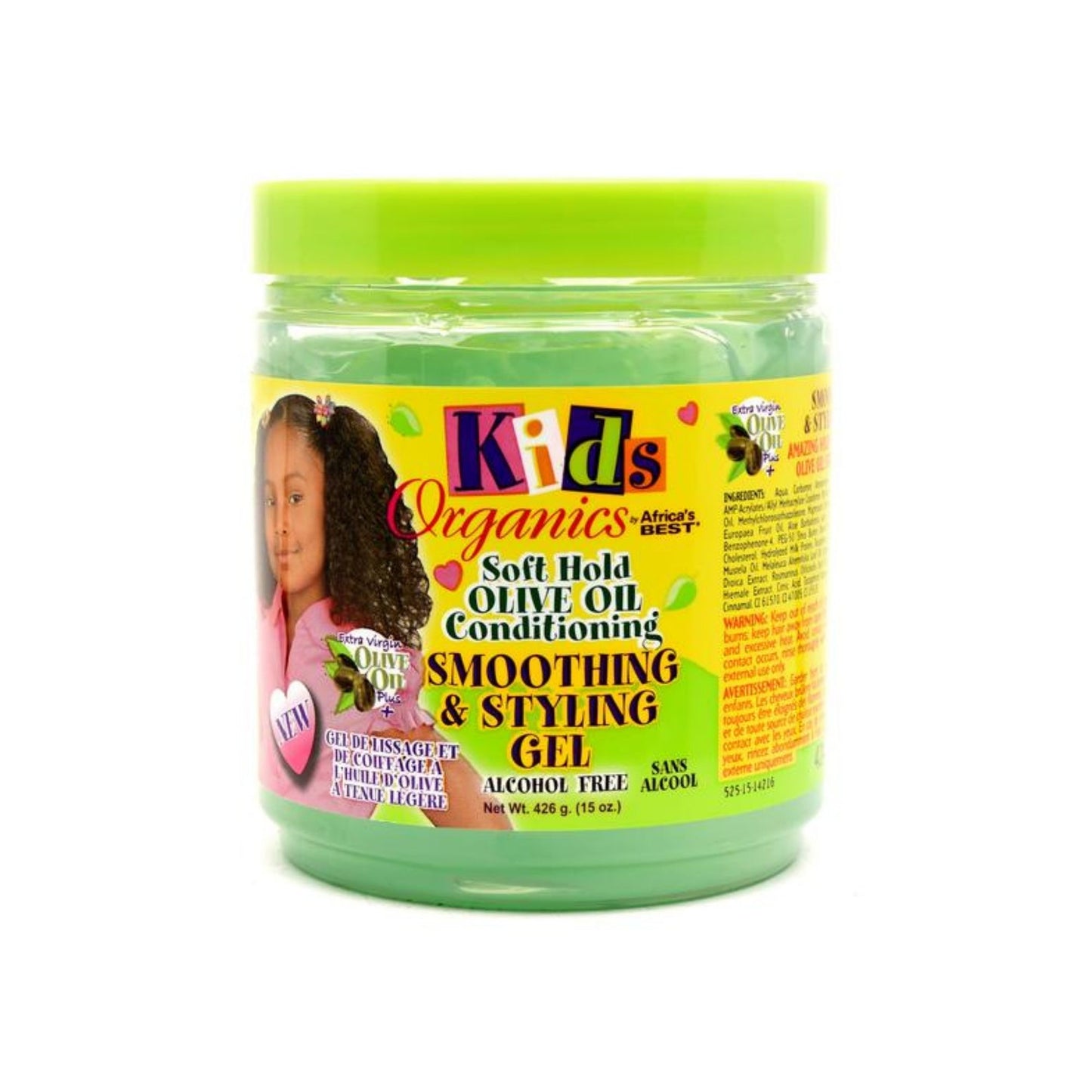 Africa’s Best Kids Organics Olive Oil Smoothing & Styling Gel - 426g