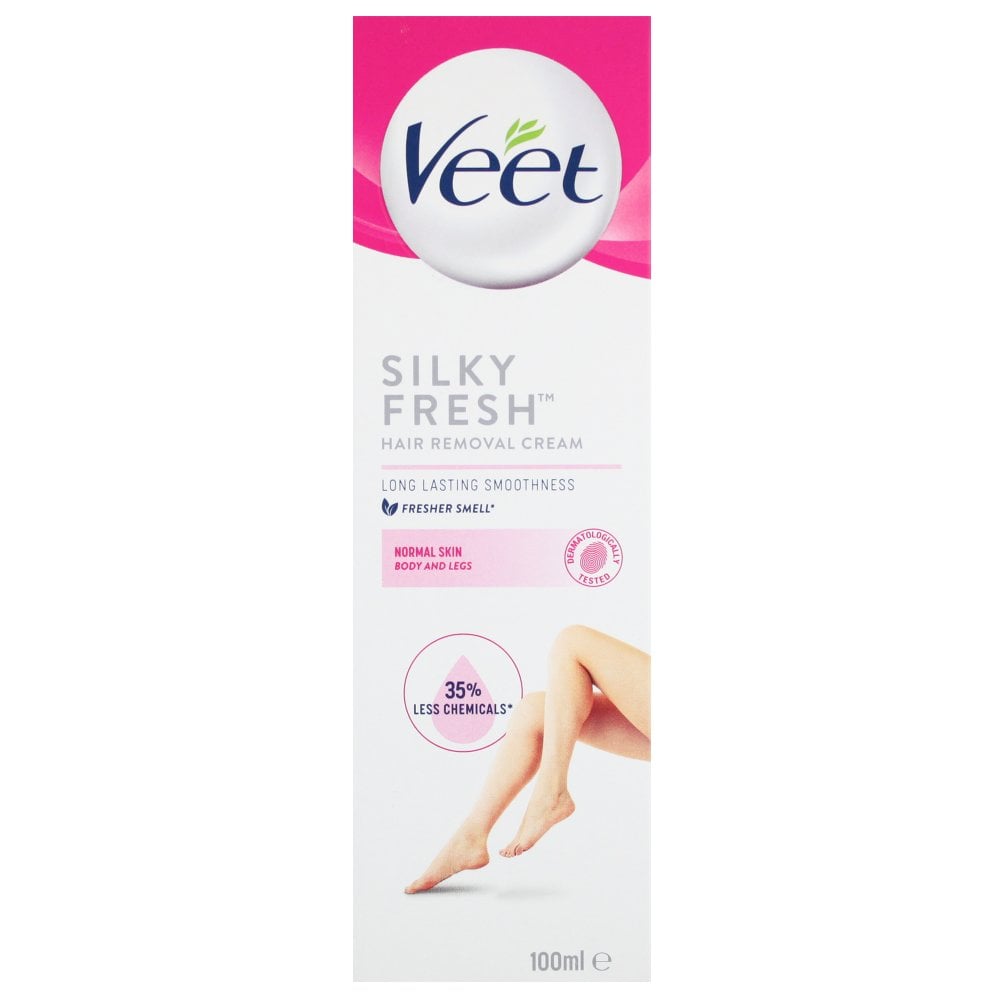Veet Hair Removal Cream Body & Legs for Normal Skin 100ml CC Hair