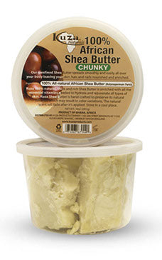 Kuza 100% African Shea Butter White Chunky